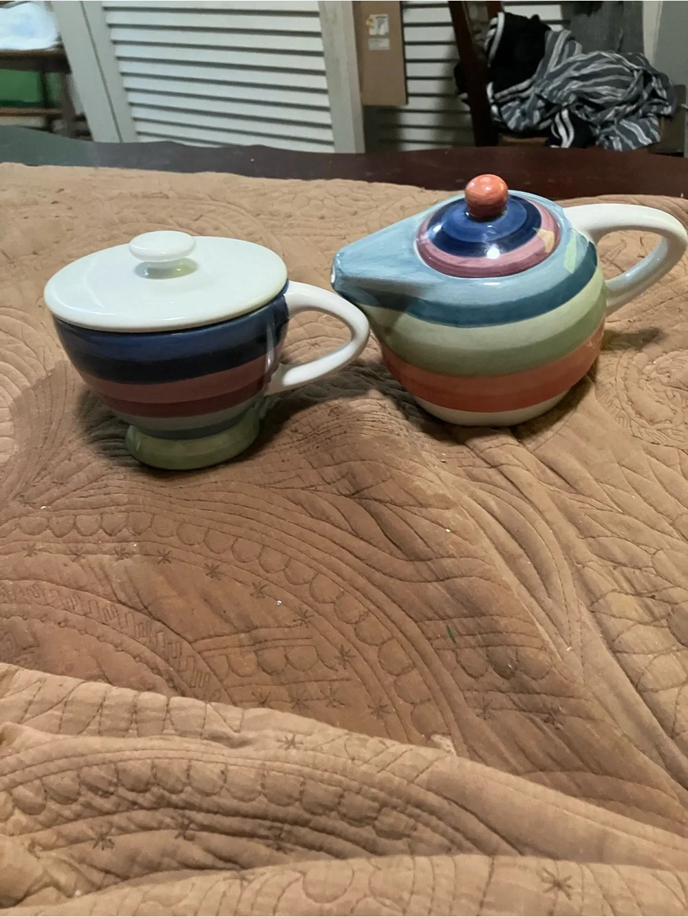 Vintage Colormate Rotunda Hand Painted Collection